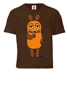 Рубашка Logoshirt Die Sendung mit der Maus - Maus, коричневый