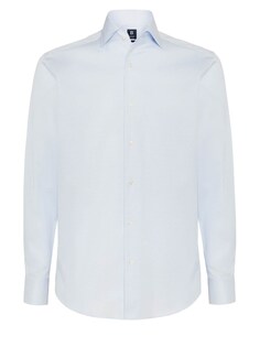 Рубашка на пуговицах стандартного кроя Boggi Milano, пастельный синий