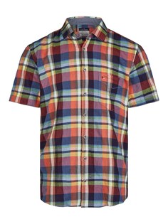 Рубашка на пуговицах стандартного кроя JUPITER, смешанные цвета