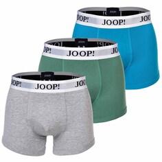 Трусы боксеры Joop!, небесно-голубой/пестрый серый/зеленый