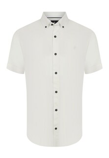 Рубашка на пуговицах стандартного кроя Denim Culture HARALD, белый