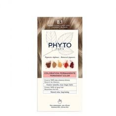 Перманентное окрашивание волос Светлый Блонд 8.1, Phyto