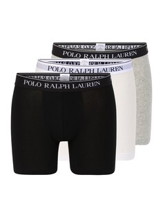 Трусы боксеры Polo Ralph Lauren, пестрый серый/черный/белый