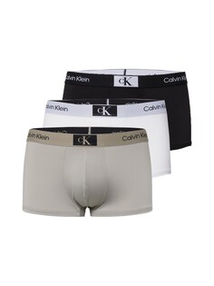 Трусы боксеры Calvin Klein, светло-бежевый/черный/белый