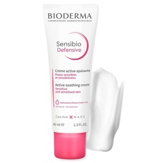 Sensibio Defensive Active успокаивающий крем для сухой кожи 40 мл, Bioderma