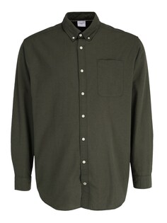 Рубашка на пуговицах стандартного кроя Jack &amp; Jones Plus Oxford, пихта
