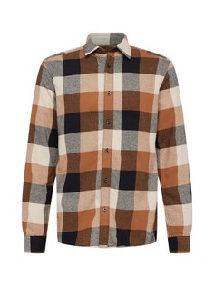 Рубашка узкого кроя на пуговицах Only &amp; Sons Gudmund, светло-коричневый