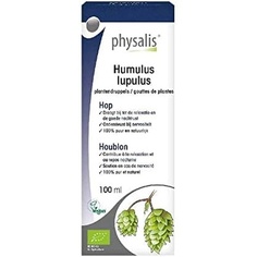 Органический хмель (Humulus Lupulus) водно-спиртовой экстракт 100 мл, Physalis