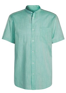 Рубашка на пуговицах стандартного кроя H.I.S, зеленый
