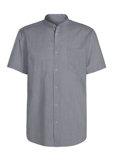 Рубашка на пуговицах стандартного кроя H.I.S, серый