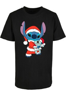 Рубашка ABSOLUTE CULT Lilo And Stitch - Christmas, черный