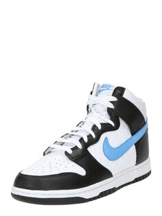 Высокие кроссовки Nike Sportswear Dunk, черно-белый