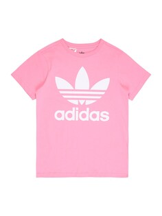 Рубашка Adidas Trefoil, светло-розовый