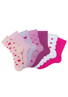 Носки Lascana, фиолетовый/розовый