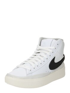 Высокие кроссовки Nike Sportswear BLAZER PHANTOM, белый