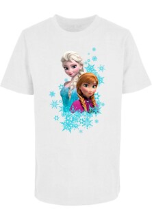 Рубашка ABSOLUTE CULT Frozen - Elsa And Anna Sisters, белый