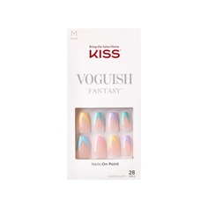 Набор наклеек для ногтей среднего размера Voguish Fantasy Disco Ball, разноцветный, 28 предметов, Kiss