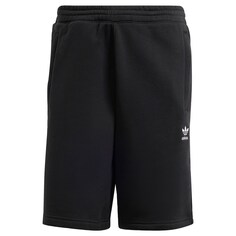 Обычные тренировочные брюки Adidas Trefoil Essentials, черный