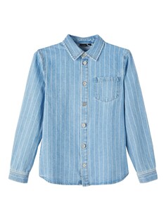 Рубашка на пуговицах стандартного кроя Lmtd Pinizza, синий