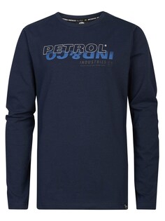 Рубашка Petrol Industries, морской синий/лазурный