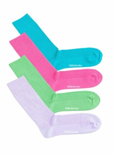 Носки Dillysocks, синий/фиолетовый/розовый