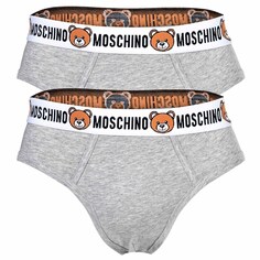 Трусики Moschino Underwear, пестрый серый