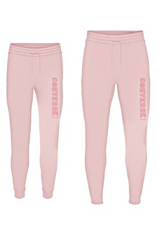 Зауженные брюки Converse, пастельно-розовый