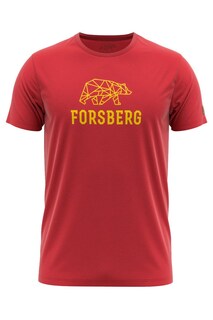 Футболка FORSBERG, красный Форсберг