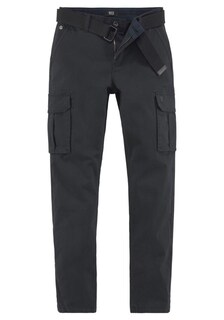 Обычные брюки-карго H.I.S, черный
