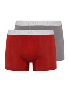 Трусы боксеры Hanro Cotton Essentials, красный