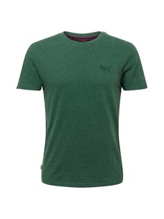 Зауженная футболка Superdry, трава зеленая