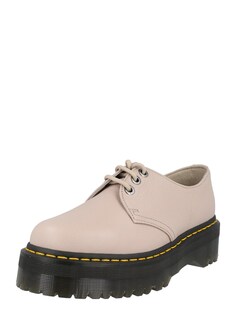 Обувь на шнуровке Dr. Martens Quad II, серо-коричневый