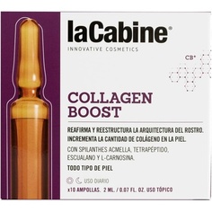 Collagen Boost 10 ампул по 2 мл - упаковка из 10 шт., La Cabine