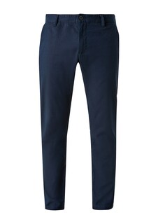 Обычные брюки чинос S.Oliver, темно-синий