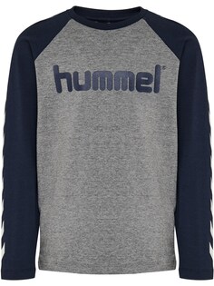 Рубашка для выступлений Hummel, пестрый серый