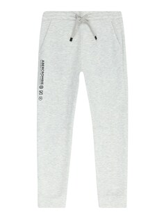 Зауженные брюки Abercrombie &amp; Fitch, пестрый серый