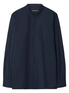 Рубашка на пуговицах стандартного кроя Adolfo Dominguez, темно-синий