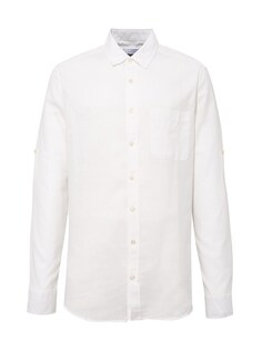 Рубашка на пуговицах стандартного кроя Defacto, белый