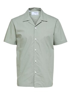 Рубашка на пуговицах стандартного кроя SELECTED HOMME Meo, пастельно-зеленый