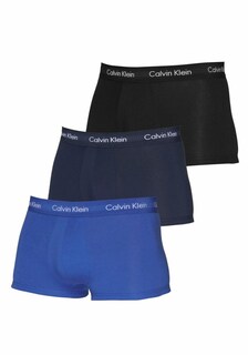 Обычные боксеры Calvin Klein, синий кобальт/ночь-синий/черный