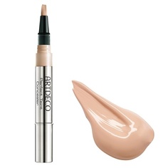 Perfect Teint Concealer Peach N°03 светоотражающий с кисточкой-аппликатором, 0,07 жидких унций, Artdeco