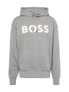 Толстовка BOSS Orange, пестрый серый