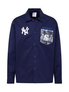 Межсезонная куртка Champion Authentic Athletic Apparel, темно-синий/небесно-голубой