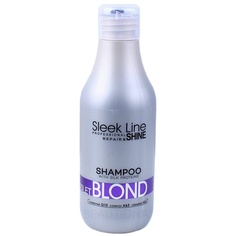Шампунь Sleek Line Violet Blonde Pearl And Violet 1л, Stapiz
