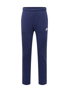 Обычные брюки Nike Sportswear CLUB FLEECE, морской синий