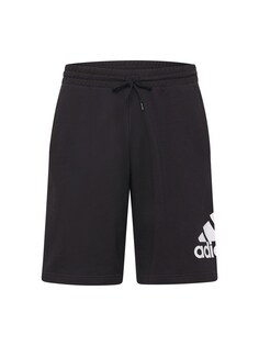 Обычные тренировочные брюки Adidas Essentials, черный