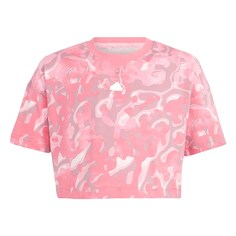 Рубашка для выступлений ADIDAS PERFORMANCE, розовый/светло-розовый