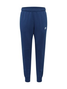 Зауженные брюки Nike Sportswear Club Fleece, морской синий