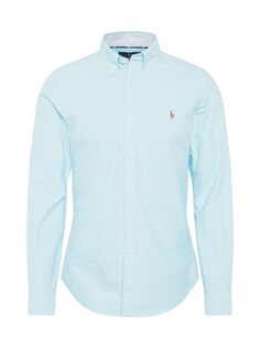 Деловая рубашка узкого кроя Polo Ralph Lauren SL BD PPC SP, светло-синий