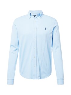 Рубашка на пуговицах стандартного кроя Polo Ralph Lauren, темно-синий/светло-голубой